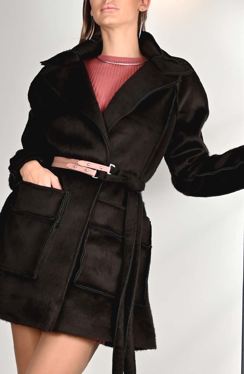 photo of Brunette Fiona Coat